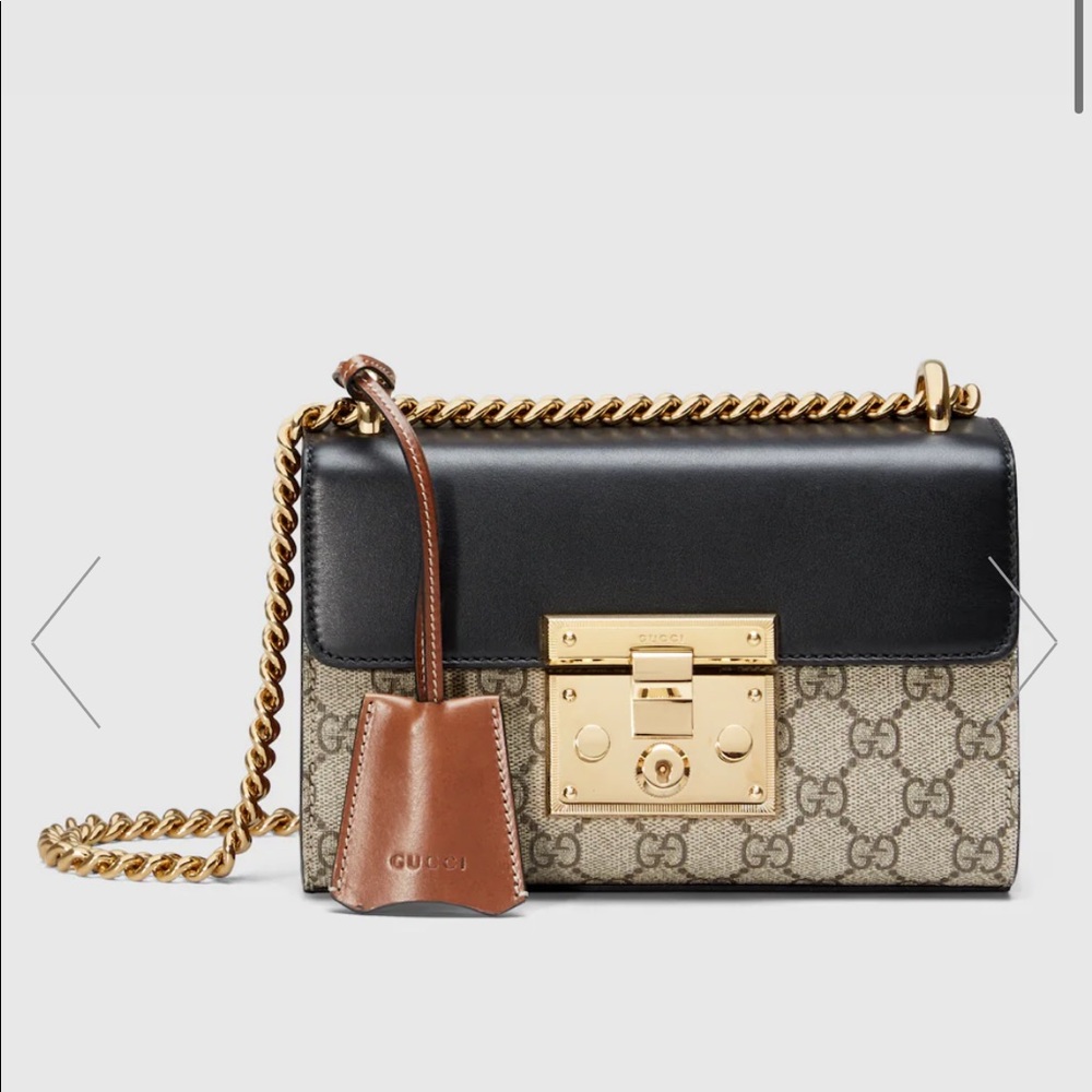 Gucci Supreme Padlock Small Shoulder Bag